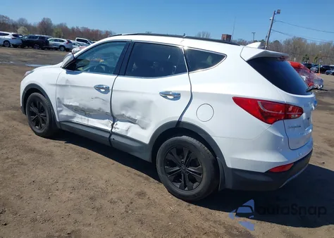 2014 Hyundai Santa Fe Sport 2.4L from USA, damaged, VIN 5XYZU3LB3EG137445
